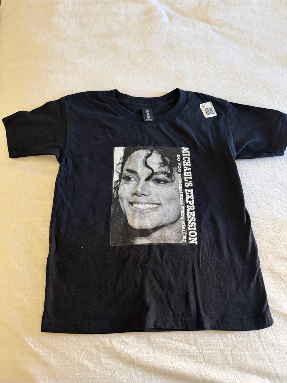 Brand New Michale Jackson Kids Black Graphic Tee